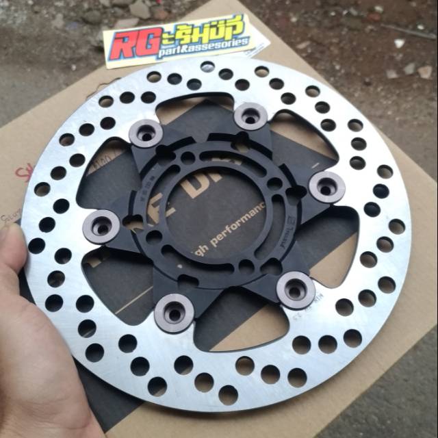 disk disc piringan cakram swits solute black floating grey 220mm flat original thailand universal