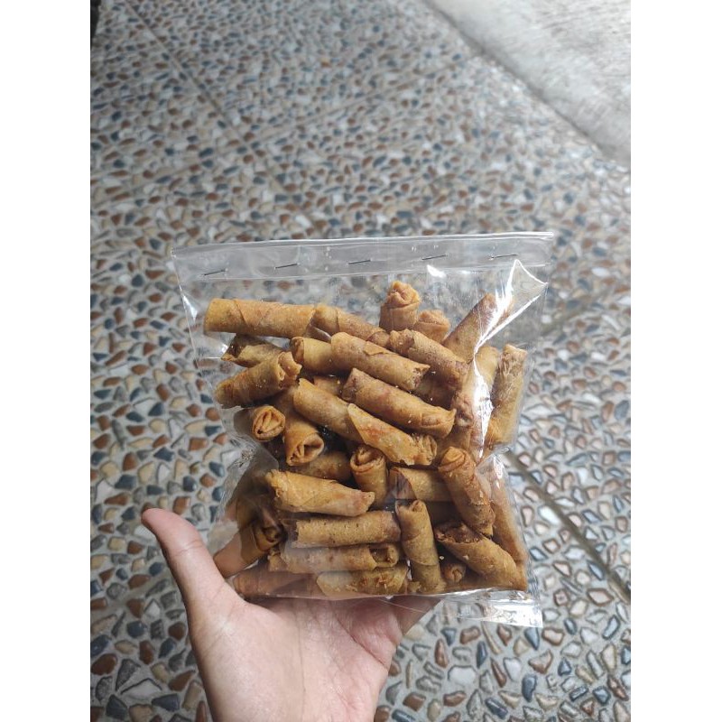 

SUMPIA UDANG 250GRAM / KERIPIK LUMPIA UDANG