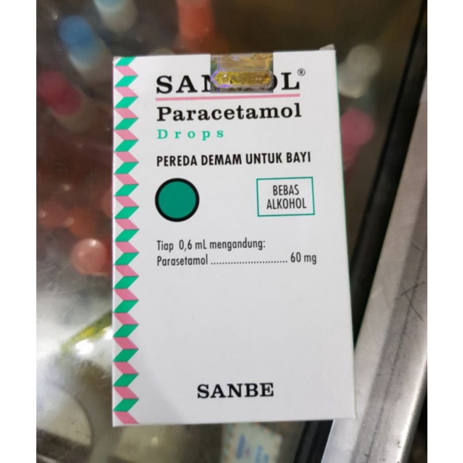sanmol drop 15ml untuk demam bayi paracetamol drop harga per pcs