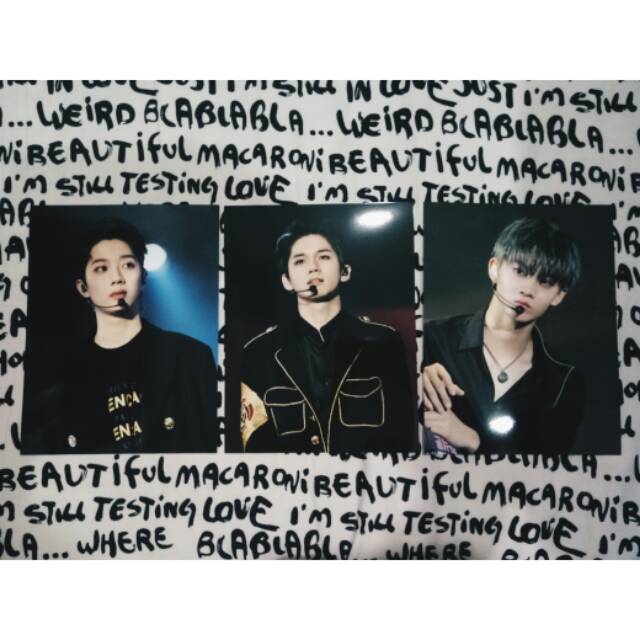 Lai Guanlin Bae Jinyoung Ong Seongwoo DVD fancon Mini Poster