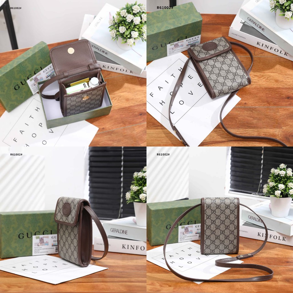 Gucci Phone Mini Bag + Box  R61002