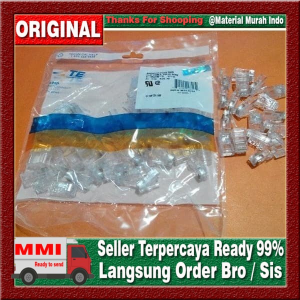 Connector AMP RJ45 Original