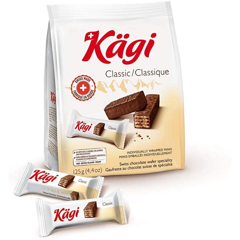 

KAGI WAFER MINIS CHOCOLATE CLASSIC 125GR