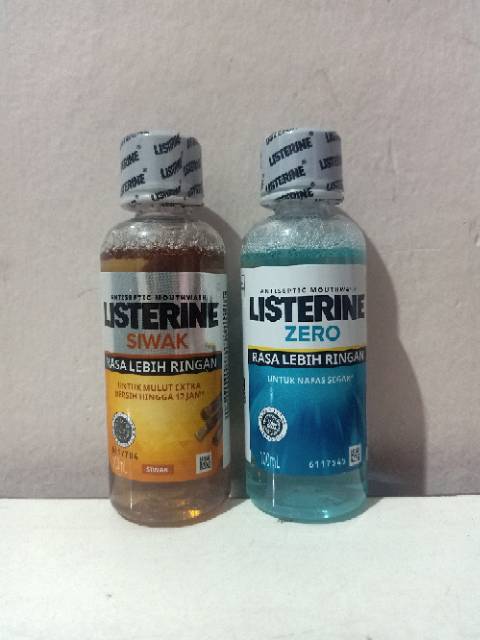 Listerine antiseptic mouthwash 100ml