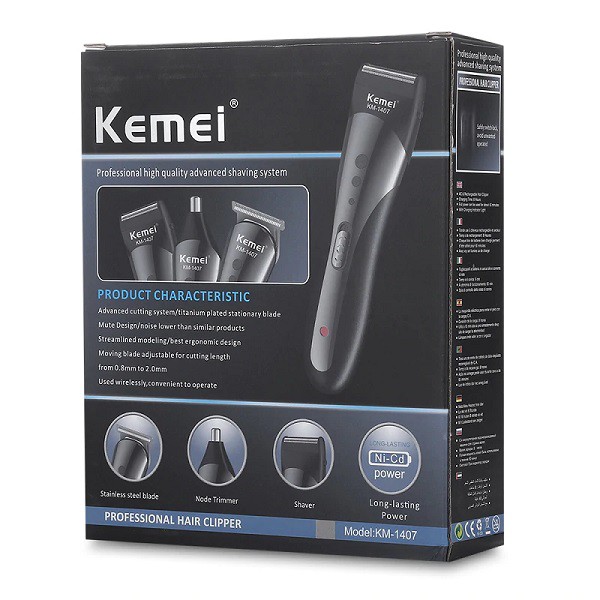 ALAT CUKUR SHAVING KEMEI KM-1407