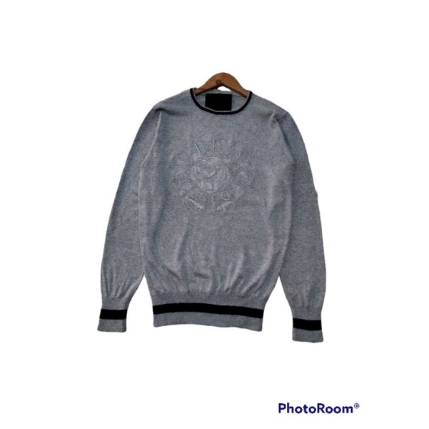 SWEATER RAJUT PHILIP PLEIN SECOND KNITWEAR PRIA WANITA VINTAGE