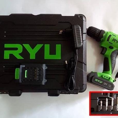 Mesin Bor Baterai Ryu Rcd 12V Terlaris