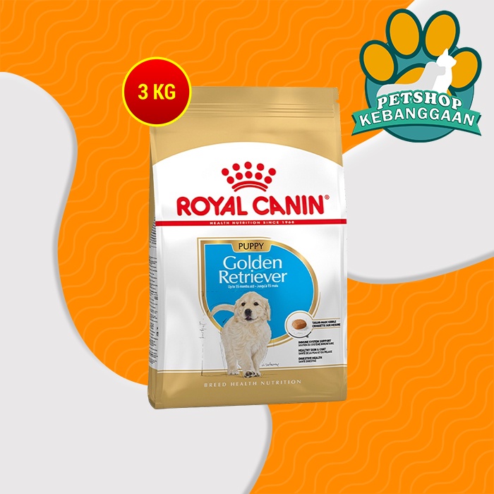 Makanan Anjing Royal Canin Golden Retriever Junior 3kg Dogfood 3 kg