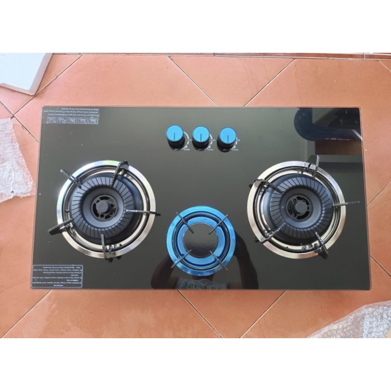 kompor gas tiga tungku ginza
