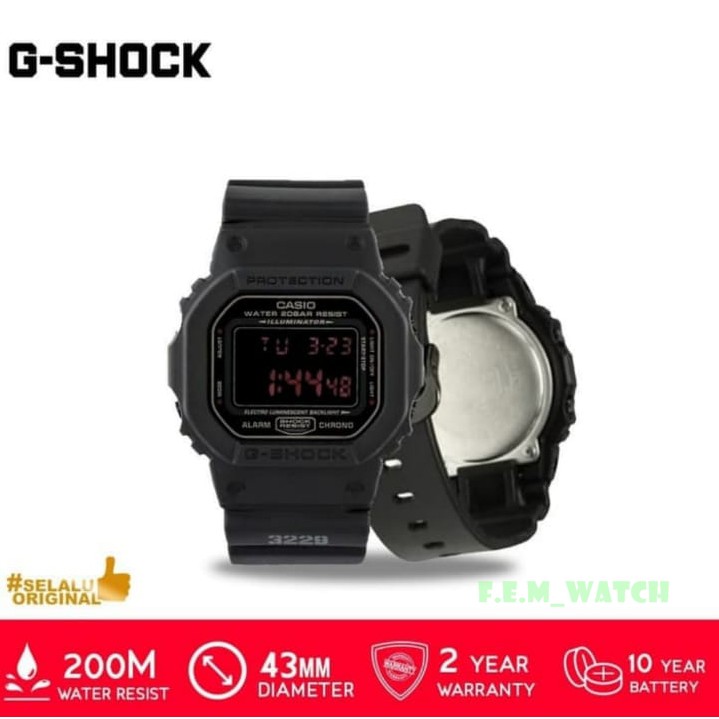 CASIO G-SHOCK DW-5600MS-1DR /DW-5600MS-1DR / JAM CASIO / JAM PRIA / JAM TANGAN MURAH / JAM ORIGINAL