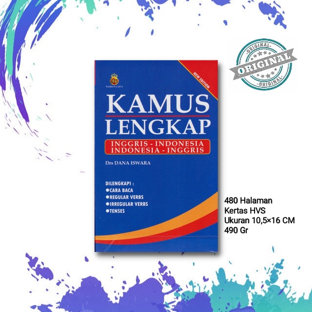 Kamus Bahasa Inggris : Kamus Lengkap Inggris-Indonesia Indonesia-Inggris