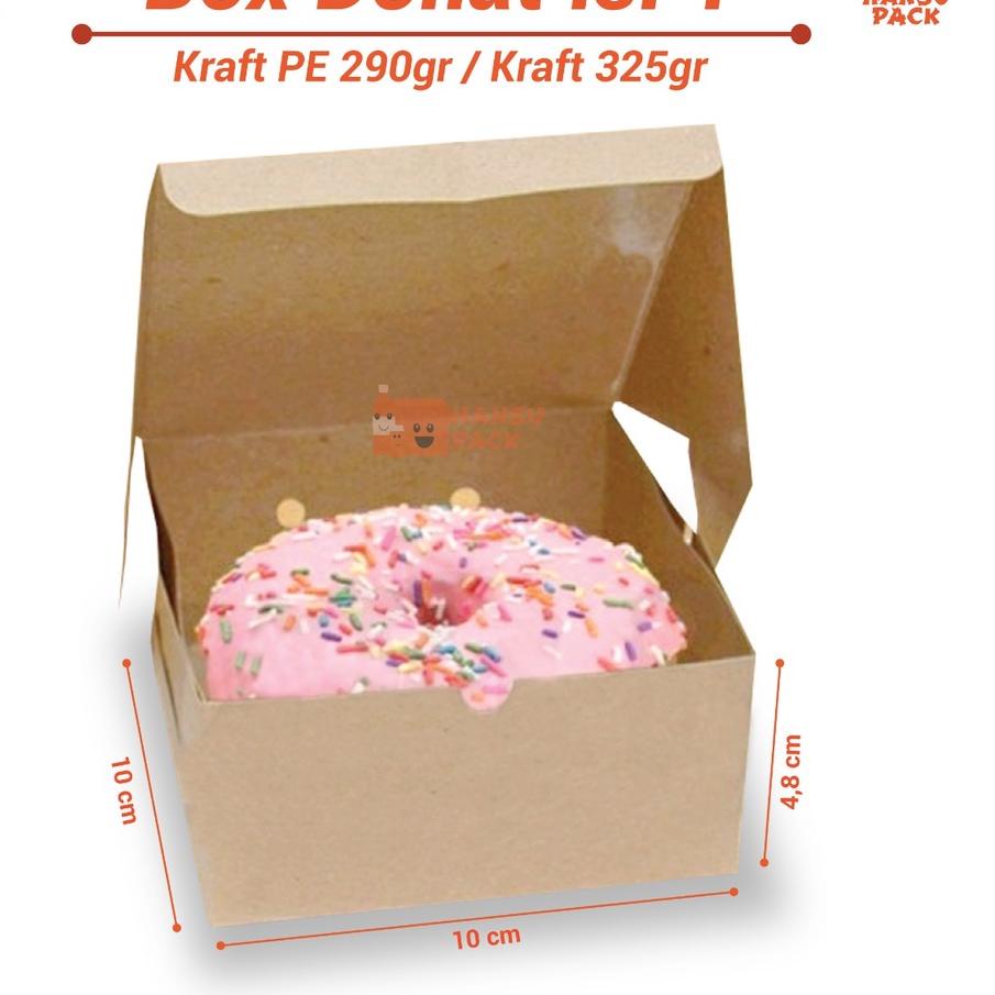 

Flash Sale Box donat isi 1 pcs per 50pcs / dus donat / box kue / dus donat laminasi