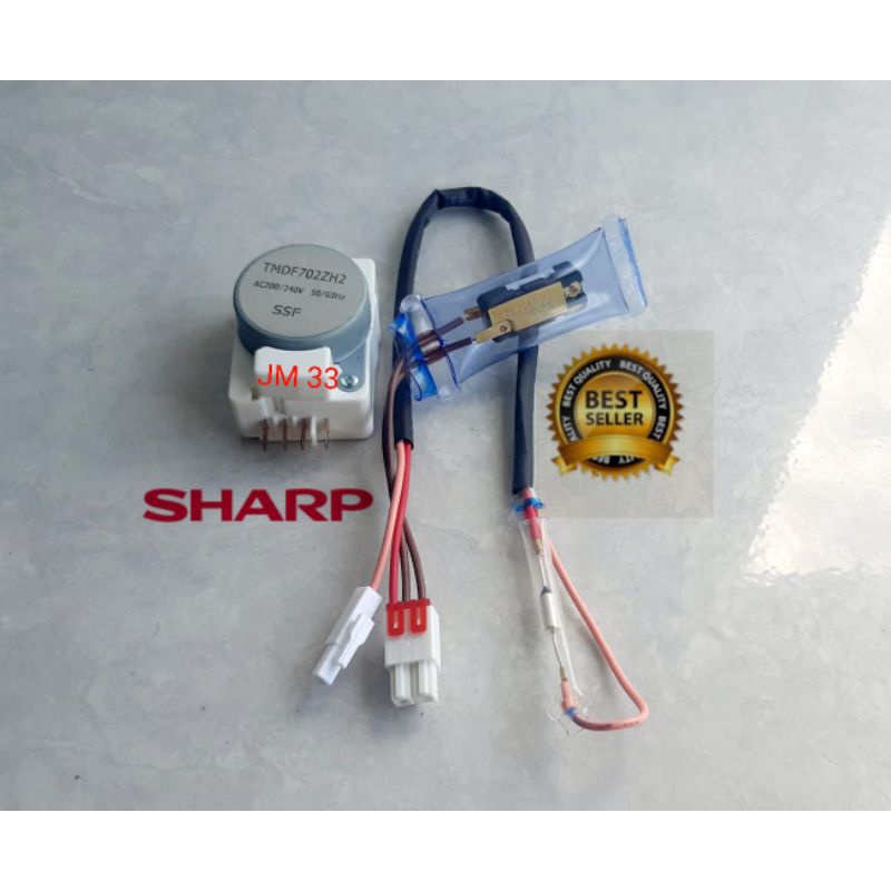 Timer defrost fuse kulkas Sharp  2 pintu