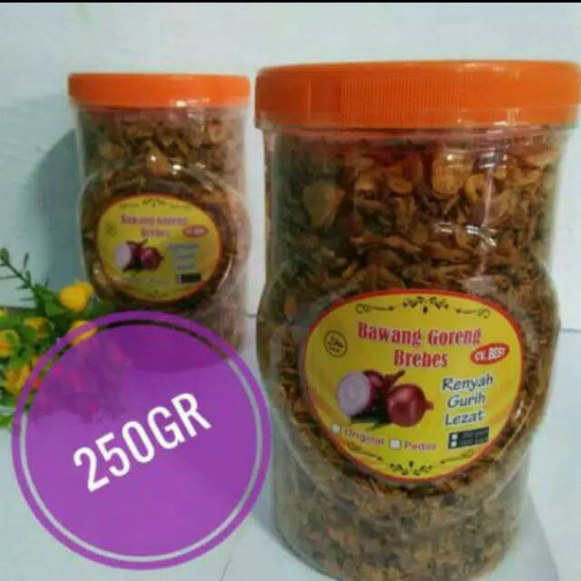 

Bawang Goreng 250 gr asli Brebes renyah gurih