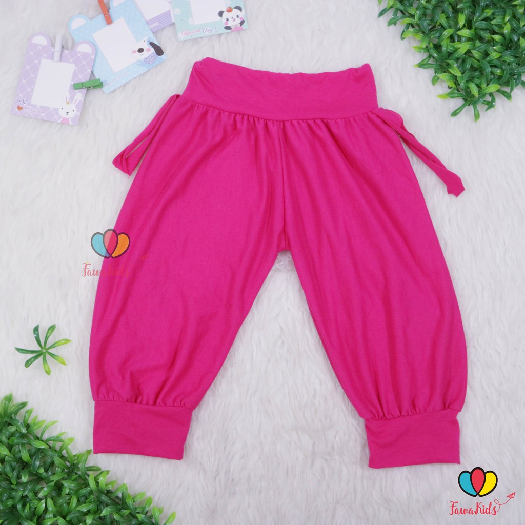 Aladin Polos Uk 6-12 bulan / Celana Panjang Bayi Anak Perempuan Baby Pants Polos