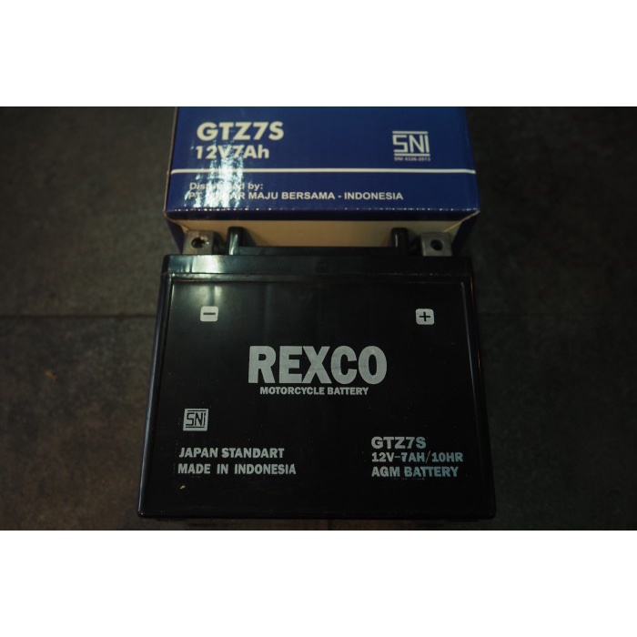 ACCU AKI MOTOR REXCO AGM GTZ7S VESPA SPRINT PRIMAVERA LX S LXV