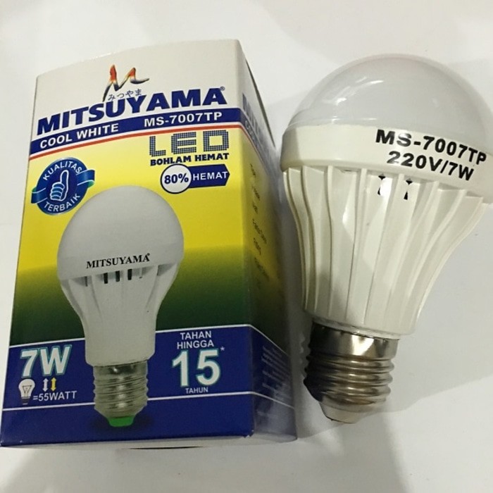 Lampu LED 7W Mitsuyama Bohlam Awet Grosir Termurah