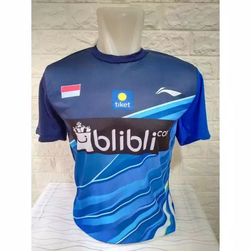 baju badminton dewasa/ kaos jersey badminton lining