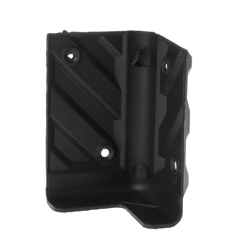 btsg 4PCS Speaker Corners Plastic Right Angle Rounded Protector Guitar Amplifier Stage Cabinets Accessories Replacement Black