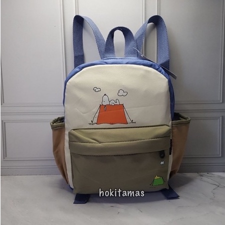 TAS RANSEL ANAK SNOOPY/ Z*RA KIDS SNOOPY PEAUTS BACKPACK / TAS RANSEL Z*RA KIDS/ TAS IMPORT