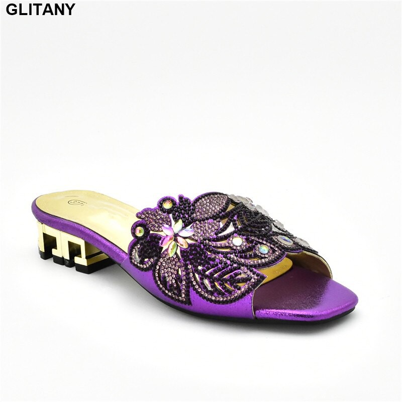 Shoes Party and Wedding Designer Shoes Women Luxury 2019 Crystal  womens shoes  (1cm-3cm)