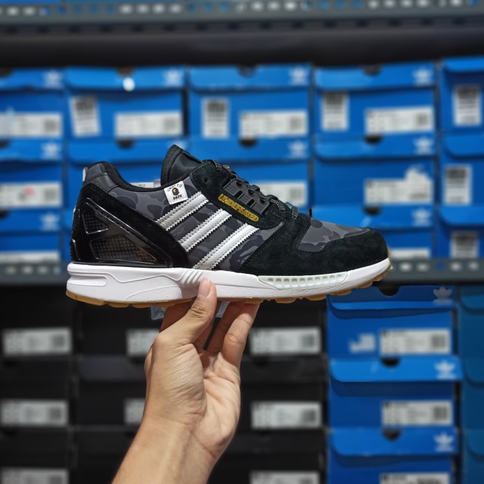 Adidas ZX 8000 Bape Undefeated Black White ORIGINAL FY8852