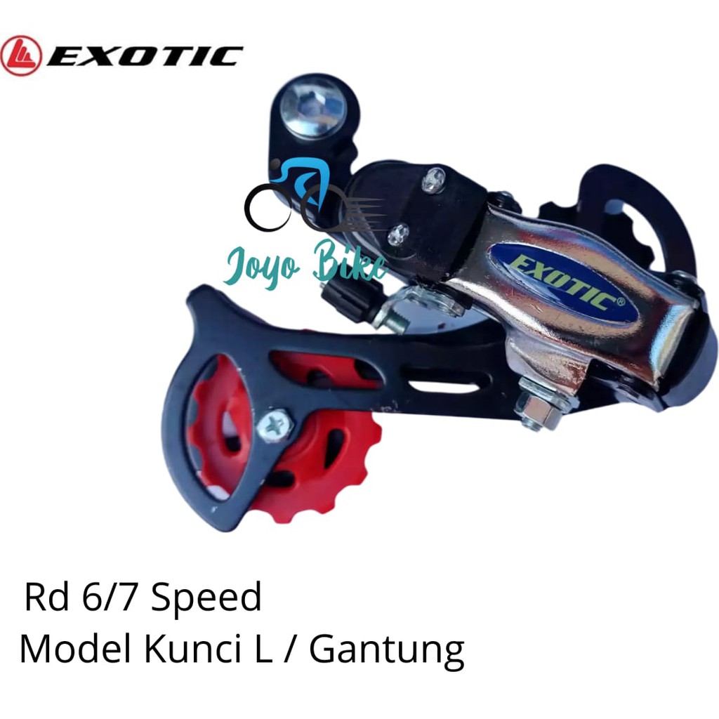MURAH RD 6 7 Speed model kunci L RD sepeda 6 7 speed Gantung RD sepeda 6 7 speed LIPAT MTB FEDERAL