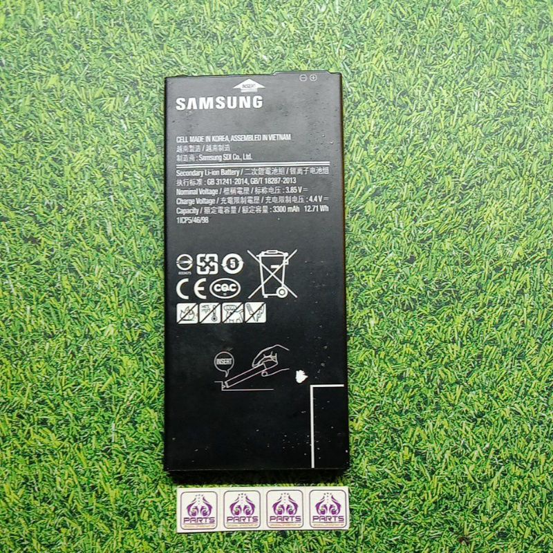 Batre Baterai Battery Samsung J7 Prime / J4 Plus / J6 Plus / A7 2016 Copotan Cabutan