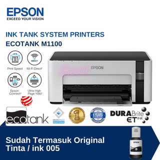 Printer Epson M1100 Printer Mono Hanya Print Saja / Hitam Putih BNIB Garansi resmi 4thn / FREE TINTA