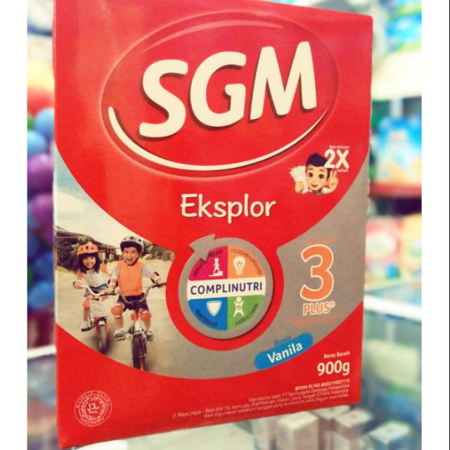 

SGM 3+ VANILA 900 GR