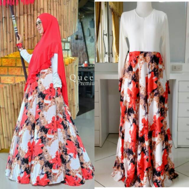 QUENESHA PREMIUM /BY KASIH HIJABKU(GAMIS Aja)