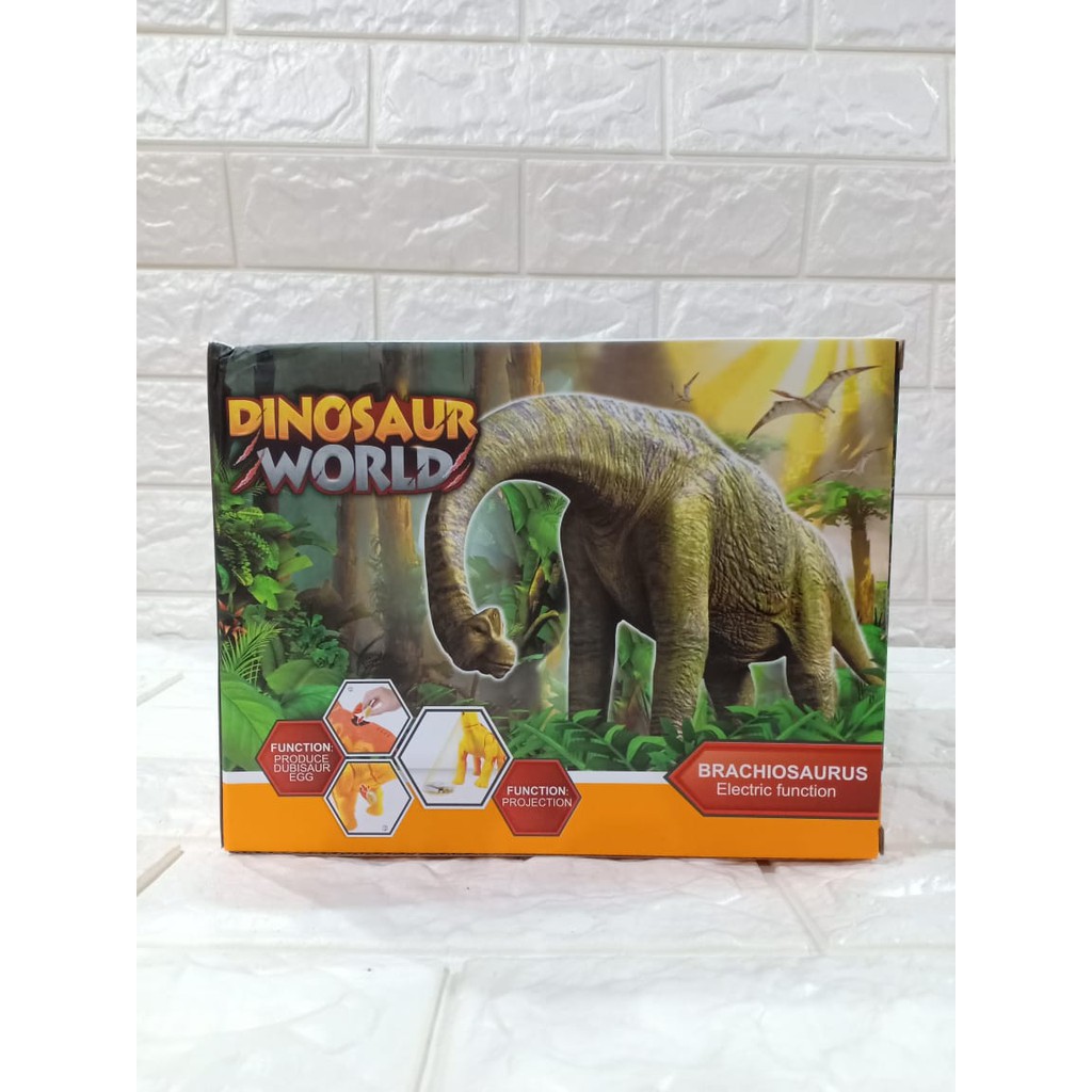 Mainan Dinosaurus World Bisa Bertelur Dan Ada Proyektor