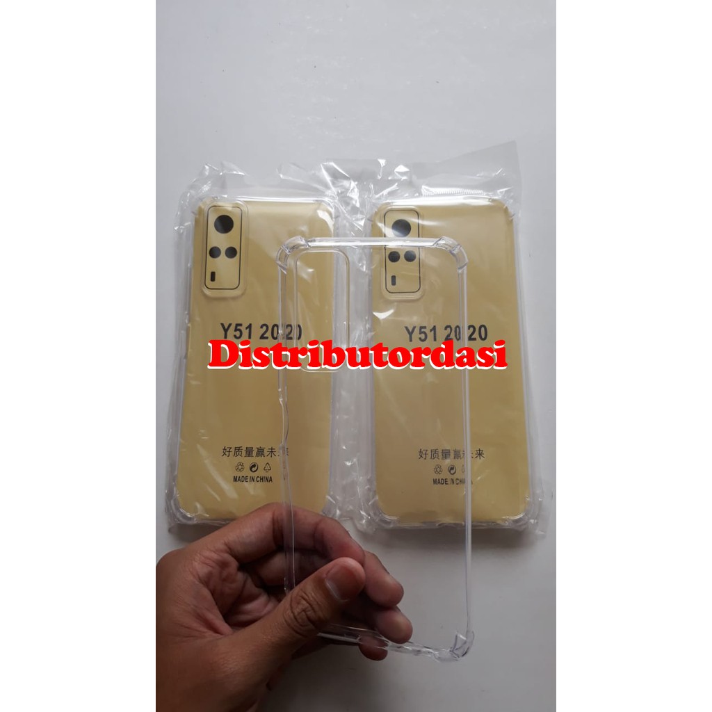 anticrack SOFTCASE CASE TPU SILIKON CASING vivo y51 2020 ready stok