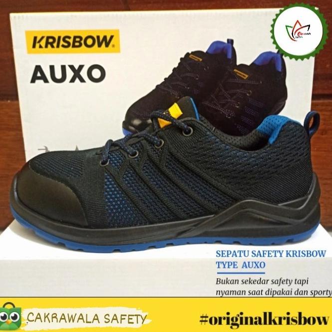 Sepatu Safety Krisbow Auxo Berkualitas Moodyfae
