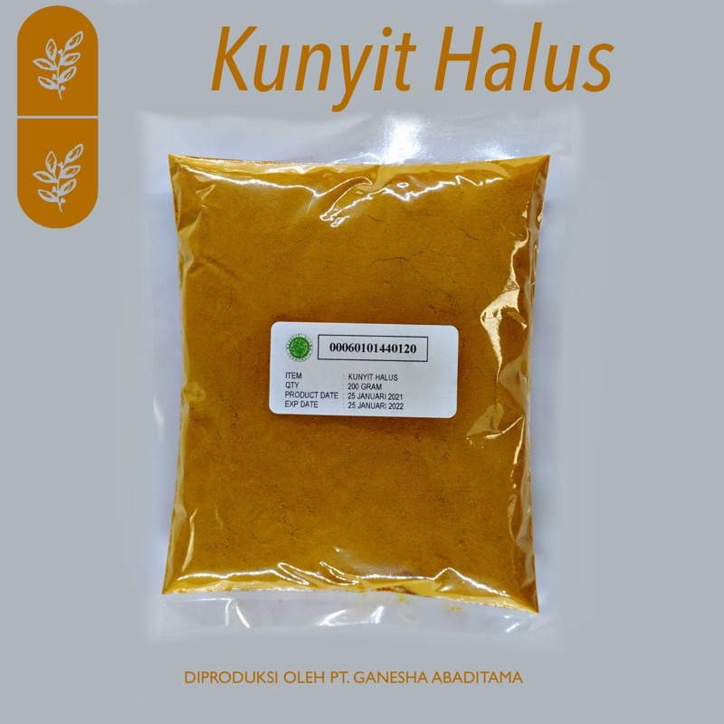 

Kunyit Halus Refill Bumbu Rempah 200 g