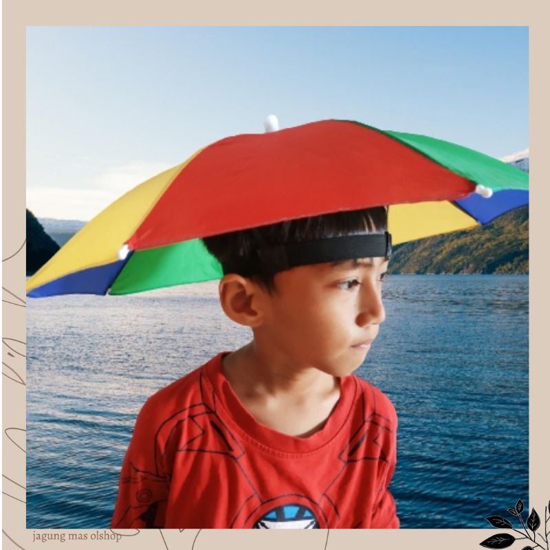 Topi payung topi mancing