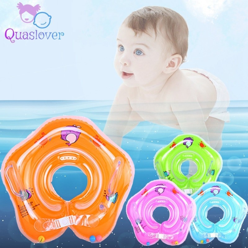 Pelampung Leher / Pelampung Bayi Ban Renang Anak Karakter Baby Swimming Neck Ring Floating