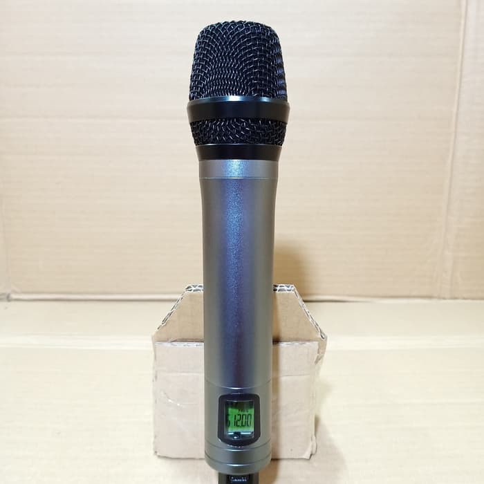 Mic wireless sennheiser skm 9500 multi frekuensi handle microphone wireles shennheiser skm9500