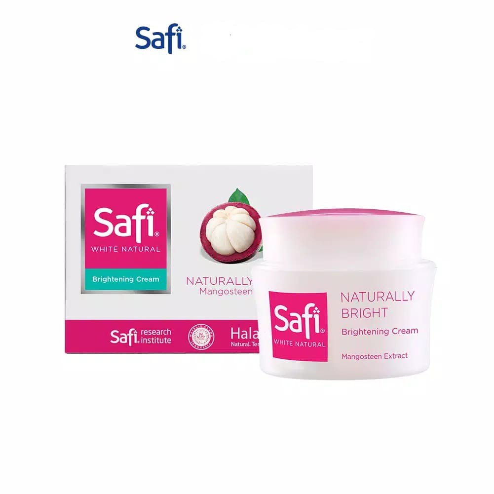 SAFI White Natural Brightening Cream Mangosteen / Grapefruit Extract 20 gr