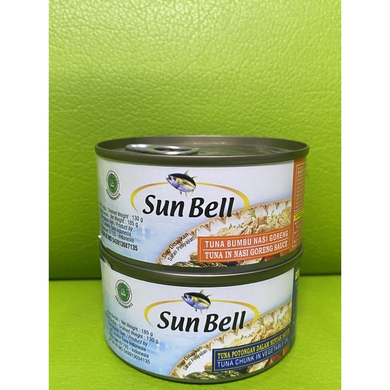 

Sun Bell Tuna Potongan dalam Minyak Sayur 185 gram