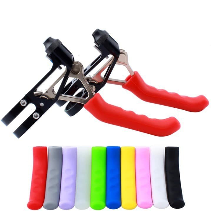 Sarung cover silikon silicone Handle REM Sepeda brake lever pelindung sleeve