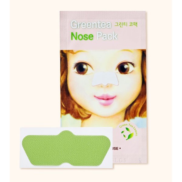 Etude House Green Tea Nose Pack (Pcs)