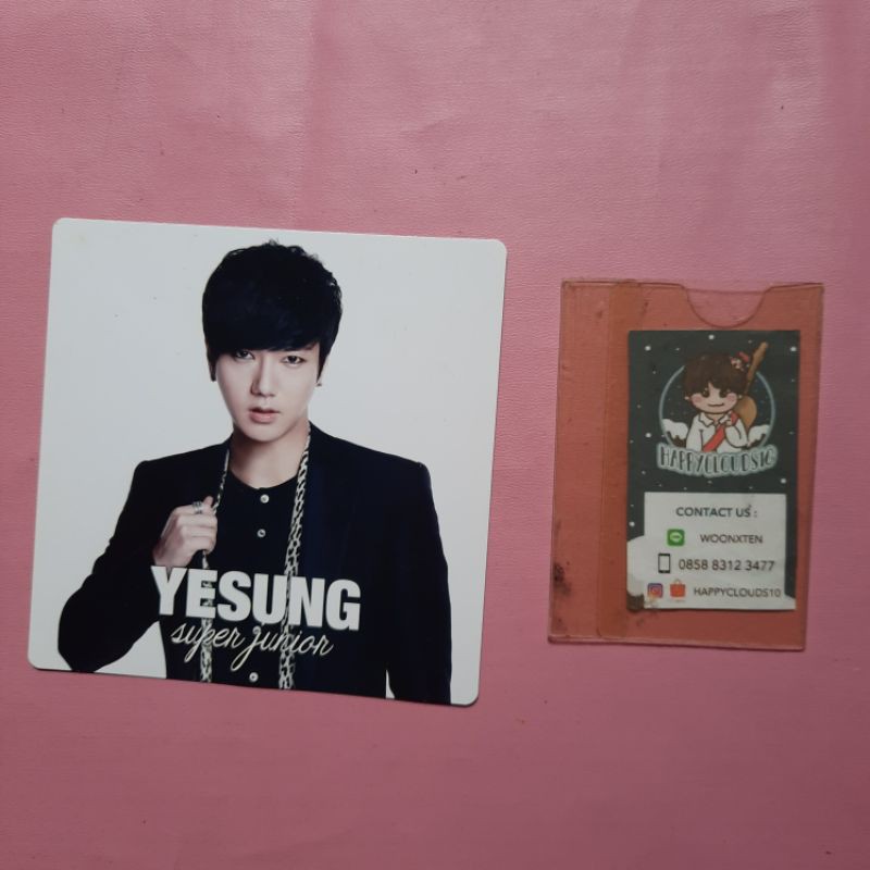 YESUNG JAPAN SINGLE PHOTOCARD