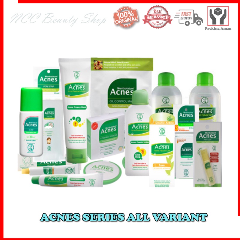 * NCC * Acnes Facial Wash And Acne Treatment All Series Obat Jerawat