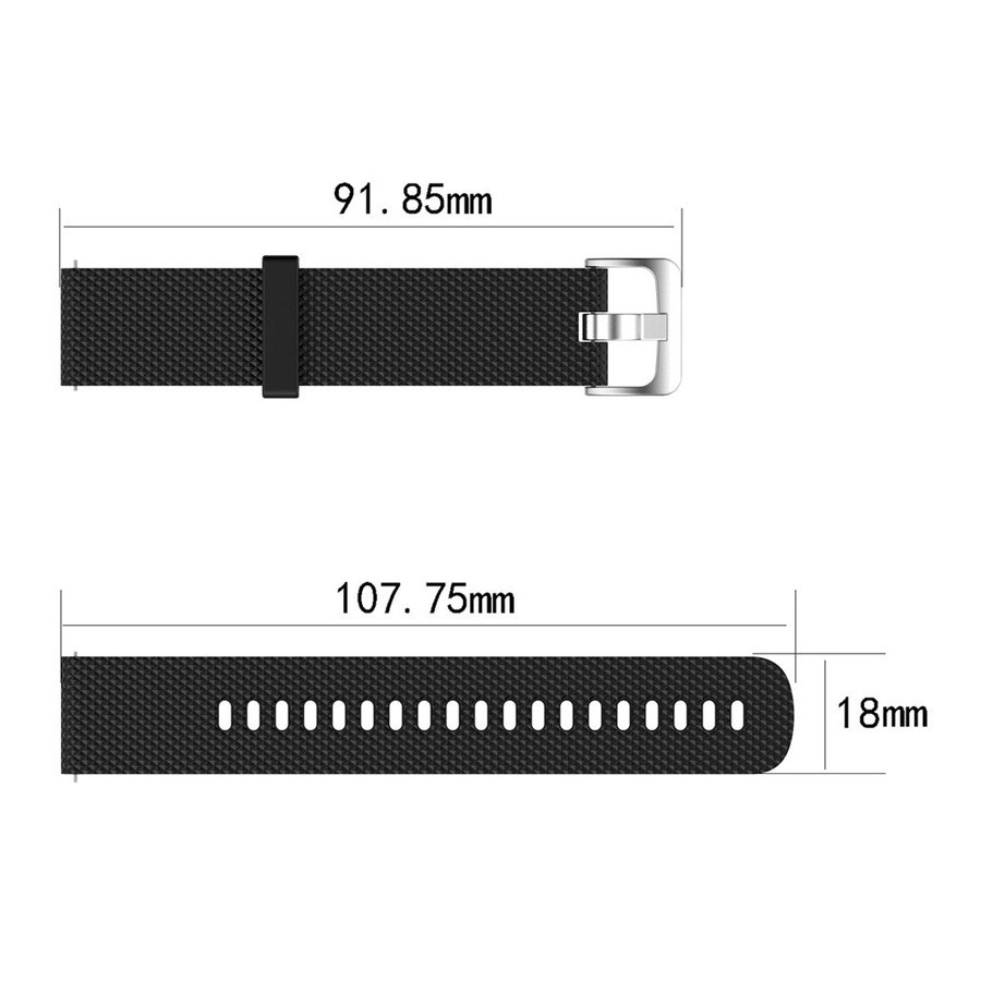 Tali Jam Strap 18mm Garmin VivoMove 3s Active S Venu 2s Vivoactive 4s 255s realme band