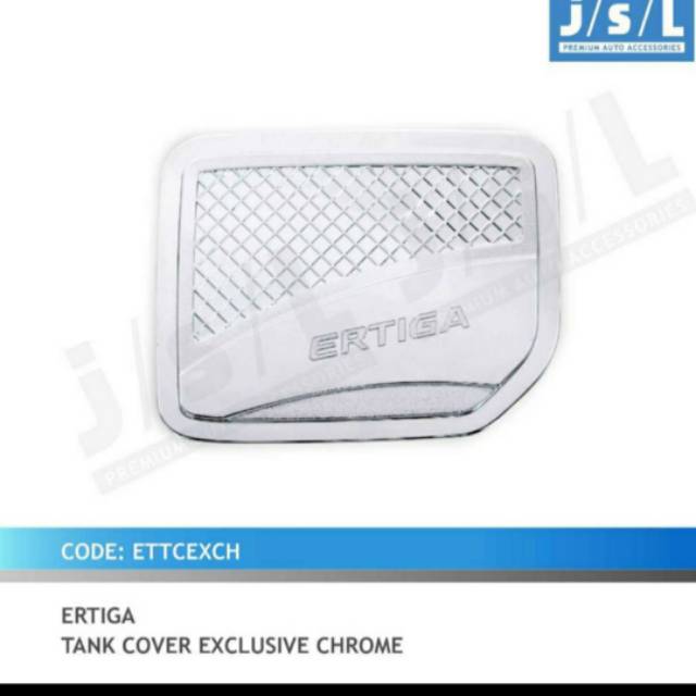 Tank cover/ tutup tangki mobil Ertiga exclusive chrome jsl