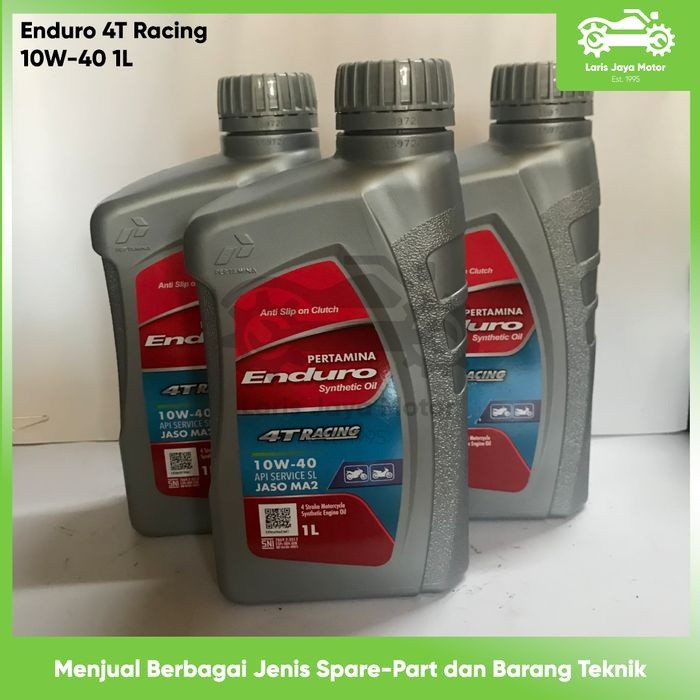 OLI ENDURO RACING 4T 1LITER OLI MESIN ORIGINAL ENDURO OLI MOTOR SPORT HONDA YAMAHA SUZUKI OLI ORIGIN