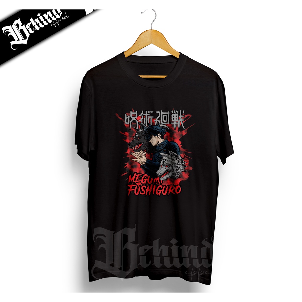 kaos ANIME MEGUMI FUSHIGURO JUJUTSU KAISEN / TSHIRT ANIME JUJUTSU KAISEN MEGUMI