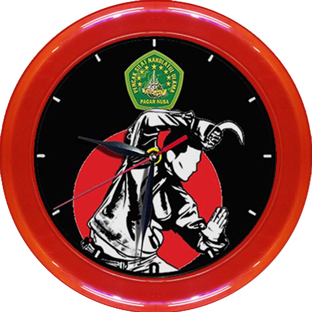 JAM DINDING PAGAR NUSA 4   (DIAMETER 30CM)