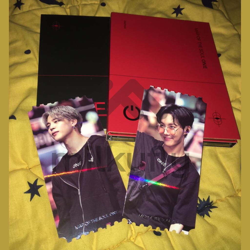 [READY STOCK] Ticket Holo Tihol RM JHOP DVD MOTS ONE